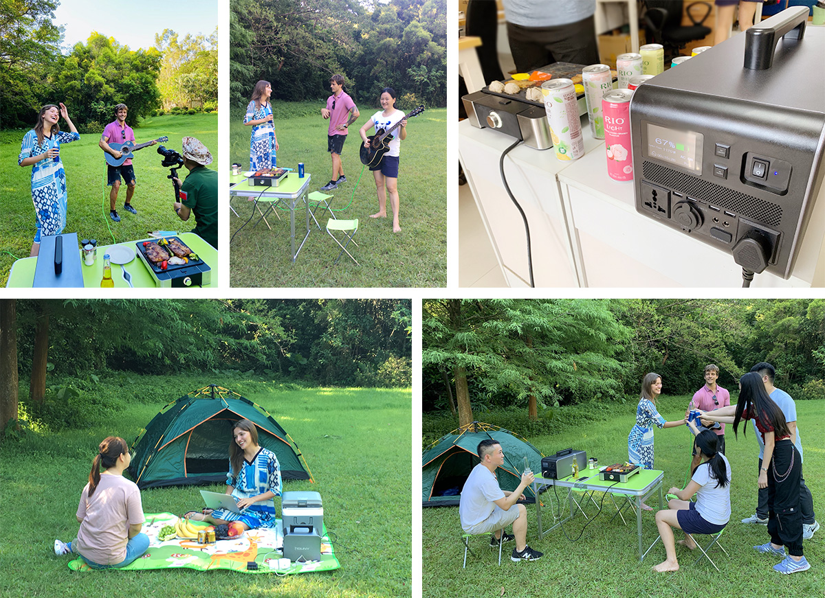 带上弘毅储能电源，一起去露营吧